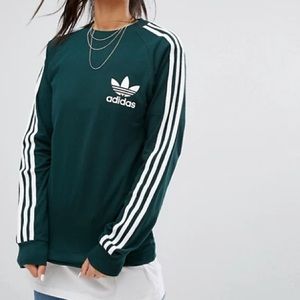 Adidas Green Long Sleeve